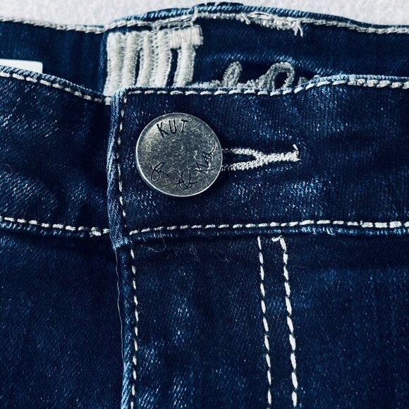 Kut From The Kloth DIana Skinny Jeans Size 8 Dark Wash - Picture 5 of 14